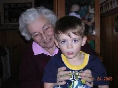 Julia (Judy) Kish Dorrough; Spencer Clabaugh; Thanksgiving